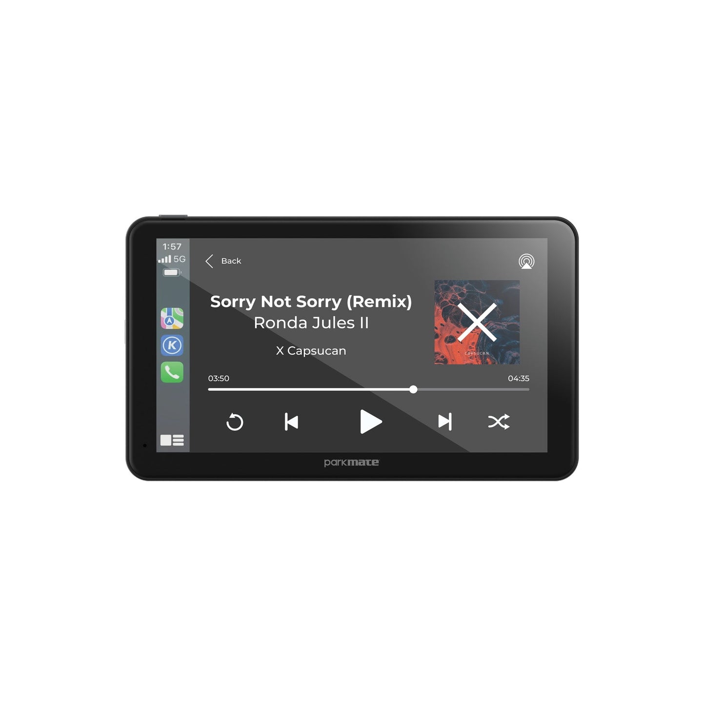 Smart Screen Monitor with 2-Channel Dash Camera