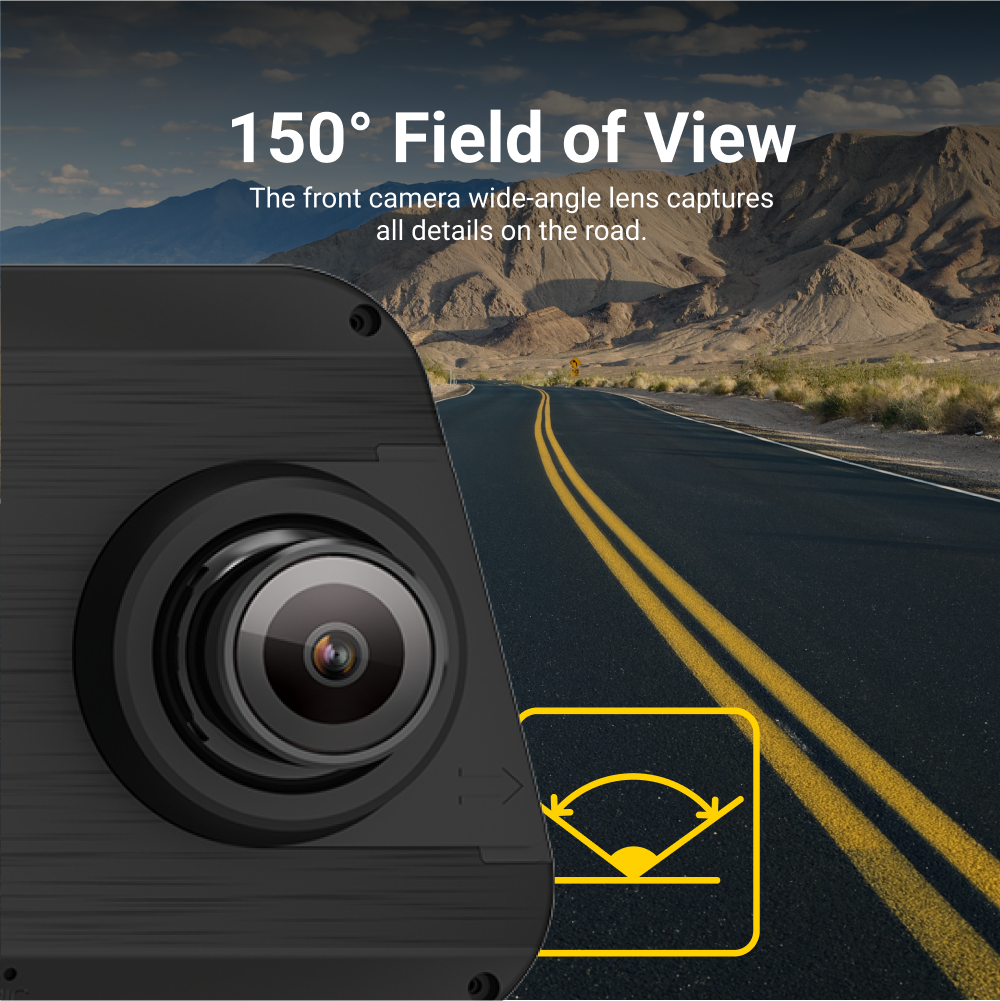 9.66” Touch Screen DVR Mirror Monitor with Smart Display