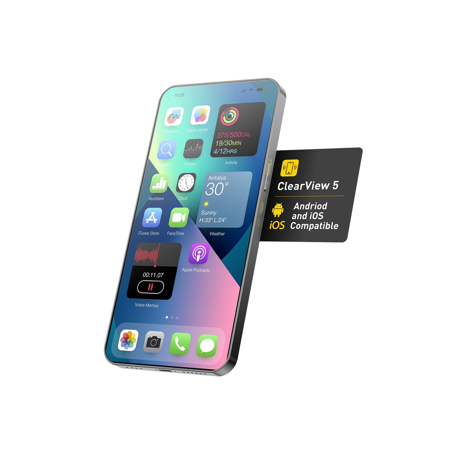 Smart Screen Monitor with Front Dash Camera