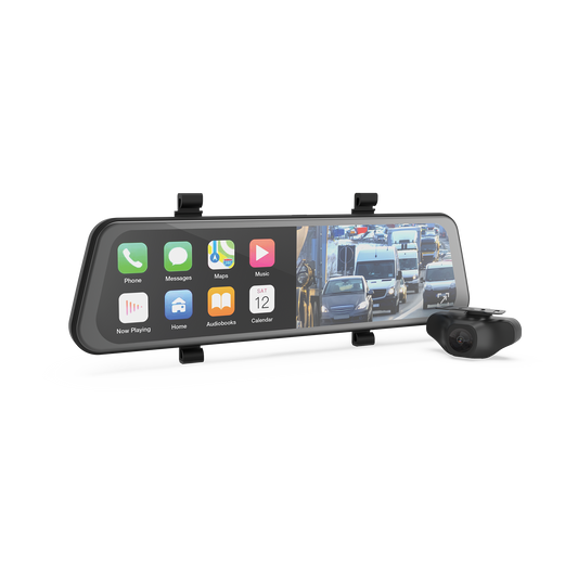 9.66” Touch Screen DVR Mirror Monitor with Smart Display