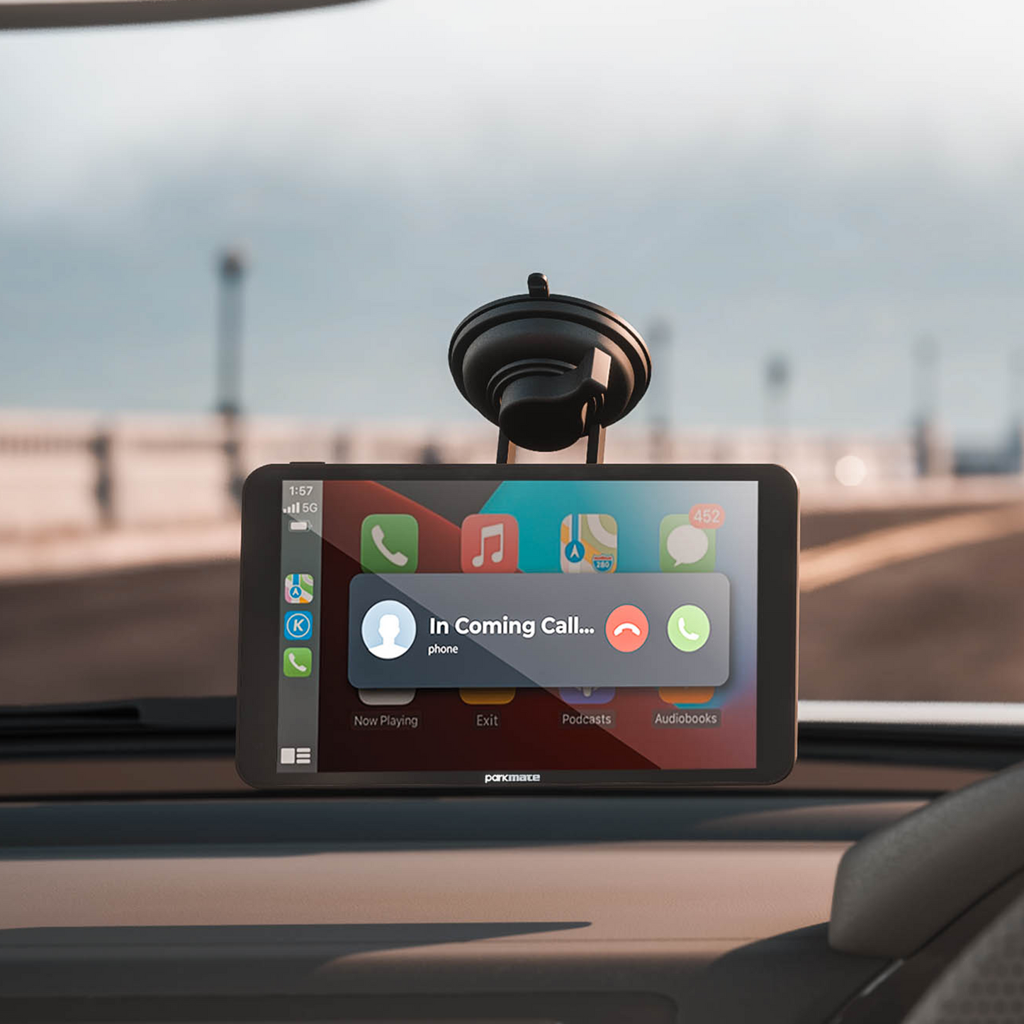 Smart Screen Monitor with 2-Channel Dash Camera