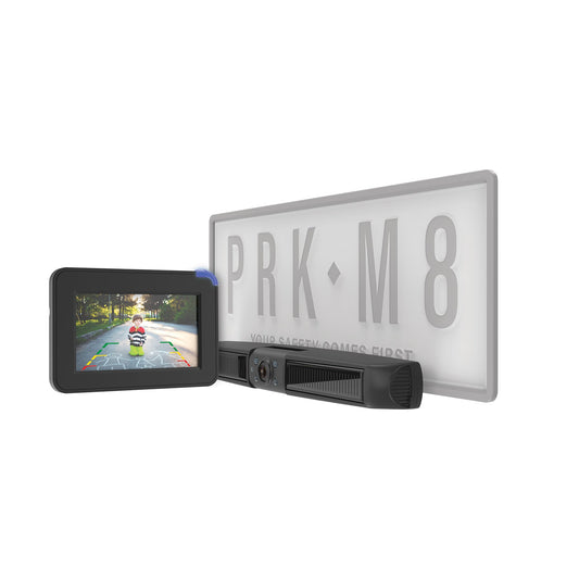 4.3” Solar Powered Reverse Camera Kit with Wireless Transmission